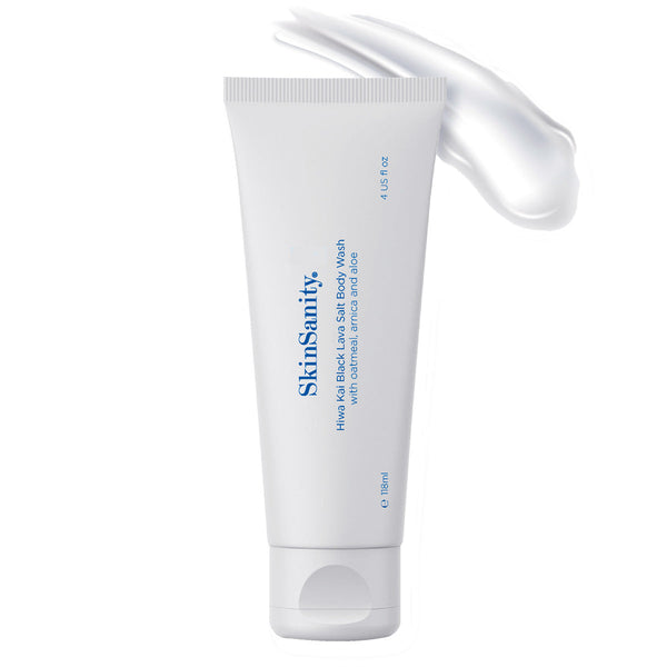 Black Lava Body and Hair Wash Oatmeal Arnica Aloe